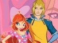 খেলা Winx Love: Round Puzzle - Happy Valentine`s Day