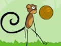 খেলা Monkey Kick Off