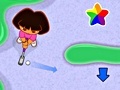 খেলা Dora and mini-golf