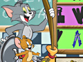 খেলা Tom and Jerry Classroom Clean Up