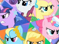 খেলা Pony Round Puzzle