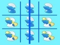 খেলা Smurfs Tic Tac Toe