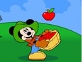 খেলা Mickey's Apple Plantation
