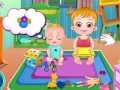 খেলা Baby Hazel sibling care