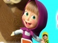 খেলা Masha and the Bear Room Decoration