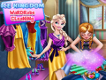 খেলা Ice Kingdom Wardrobe Cleaning