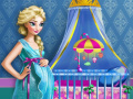 খেলা Pregnant Elsa Baby Room Decor 
