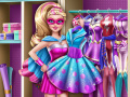 খেলা Superhero Doll Closet  