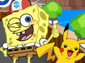 খেলা Sponge Bob Pokemon Go