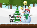 খেলা Christmas Panda Run