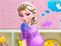 খেলা Elsa Baby Birth Caring