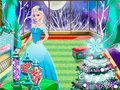 খেলা Elsa Christmas Room Decoration