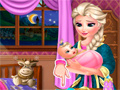 খেলা Elsa Baby Caring