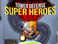 খেলা Tower defense : Super heroes   