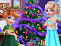 খেলা Sisters Christmas Room Prep