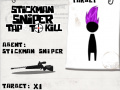 খেলা Stickman sniper: Tap to kill