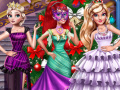 খেলা Princesses Christmas Preparations