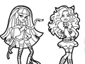 খেলা Monster High Coloring