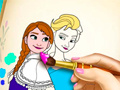 খেলা Ice Kingdom Coloring Book