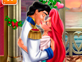 খেলা Mermaid Princess Mistletoe Kiss