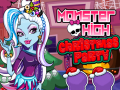 খেলা Monster High Christmas Party