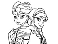 খেলা Frozen Coloring For Kids