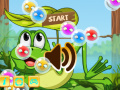 খেলা Frog Super Bubbles