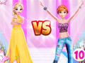 খেলা Princesses On Catwalk