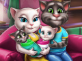 খেলা Angela Twins Family Day