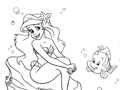 খেলা Mermaid: Coloring For Kids