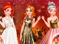 খেলা Princesses Glittery Party