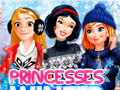 খেলা Princesses Winter Fun
