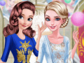 খেলা Anna And Elsa Arendelle Ball