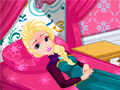 খেলা Elsa Stomach Virus