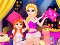 খেলা Ellie and Annie Pijama Party