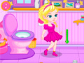 খেলা Potty Train Baby Elsa