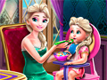 খেলা Ice Queen Toddler Feed