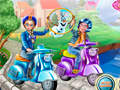 খেলা Princess Scooter Ride