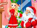 খেলা Santa's Daughter Home Alone