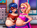 খেলা Hero Dolls Pregnant BFFs