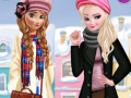 খেলা Winter Fashion Street Snap