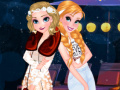 খেলা Anna and Elsa Cocktail Dresses