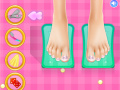 খেলা Ice Queen Glamorous Pedicure