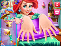 খেলা Mermaid Princess Nails Spa