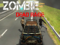 খেলা Zombie dead race