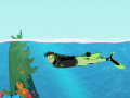 খেলা Creature Power Suit: Underwater Challenge  