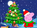 খেলা Peppa Pig Christmas Tree Deco