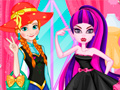 খেলা Princess vs Monster Girl