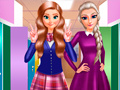 খেলা Sisters Back to School