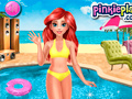 খেলা Mermaid Princess Pool Time